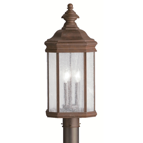 Kichler Lighting Kirkwood 23.25-Inch Post Light in Tannery Bronze by Kichler Lighting 9918TZ