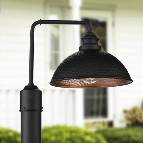 Englewood Black Post Light by Progress Lighting