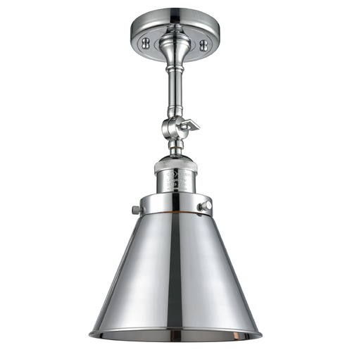 Innovations Lighting Innovations Lighting Appalachian Polished Chrome Semi-Flushmount Light 201F-PC-M13-PC