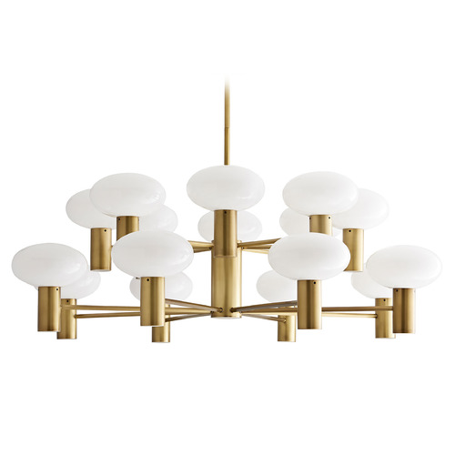 Bentley Chandelier in Antique Brass by Arteriors Home