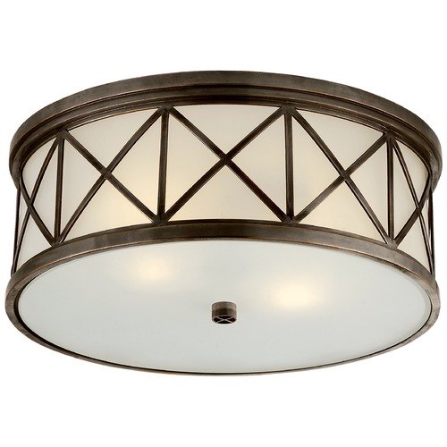 Suzanne Kasler Montpelier Flush Mount in Bronze by Visual Comfort Signature