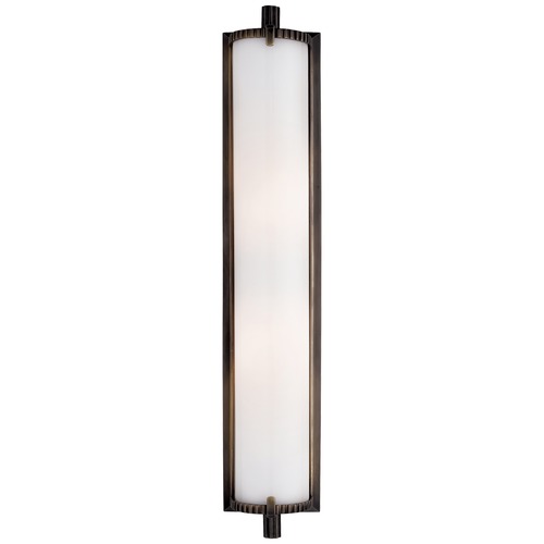 Visual Comfort Signature Collection Thomas OBrien Calliope Tall Bath Light in Bronze by Visual Comfort Signature TOB2185BZWG