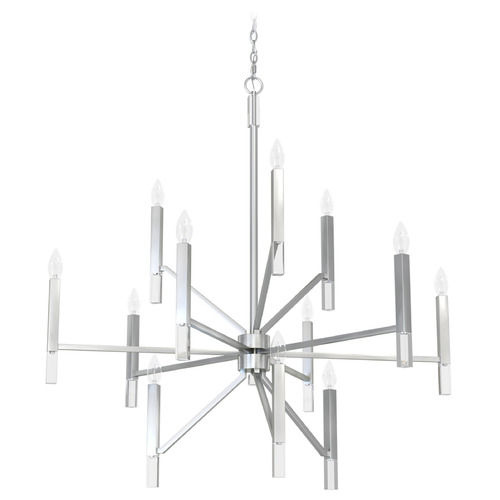 Hunter Fan Company Sunjai Brushed Nickel Chandelier