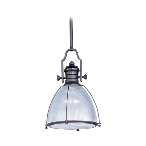 Maxim Lighting Maxim Lighting Hi-Bay Bronze Pendant Light with Bowl / Dome Shade 25003CLBZ