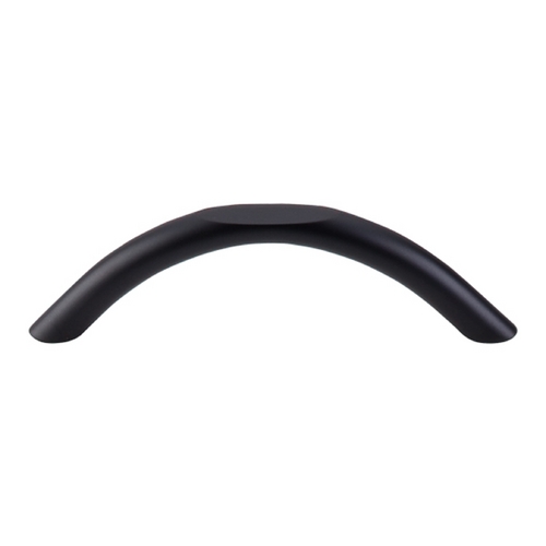 Top Knobs Hardware Modern Cabinet Pull in Flat Black Finish M542