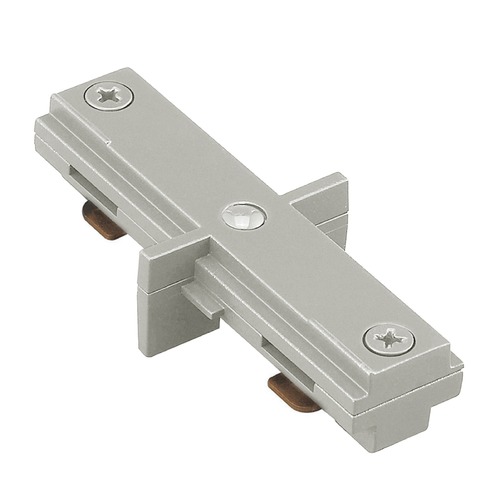 Brushed Nickel J Track Dead End I Connector by WAC Lighting