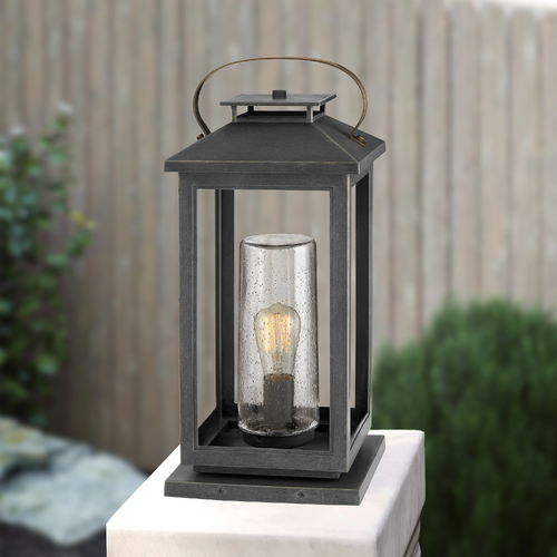 Atwater 21.50-Inch Ash Bronze Post Light by Hinkley Lighting