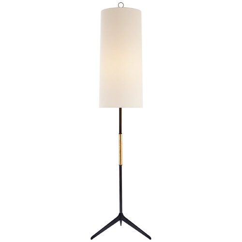 Aerin Frankfort Floor Lamp in Aged Iron by Visual Comfort Signature