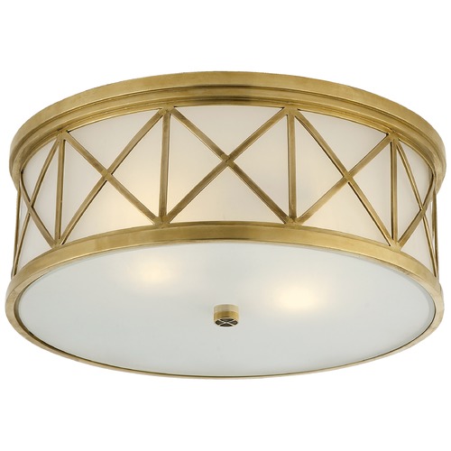 Suzanne Kasler Montpelier Flush Mount in Brass by Visual Comfort Signature