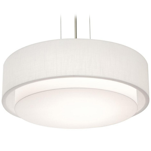 Afx Lighting Sanibel Black Pendant Light with Drum Shade