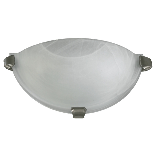 Satin Nickel Sconce by Quorum Lighting