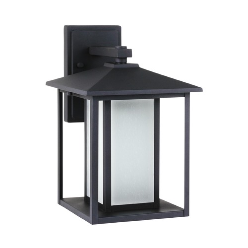 Generation Lighting Hunnington Outdoor Wall Light Black by Generation Lighting 89031-12