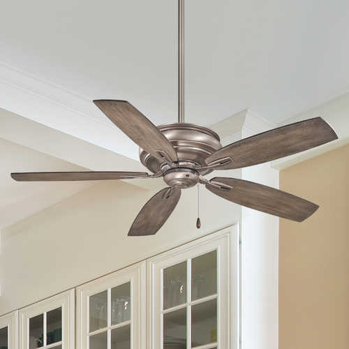 Timeless 54-Inch Fan in Burnished Nickel by Minka Aire