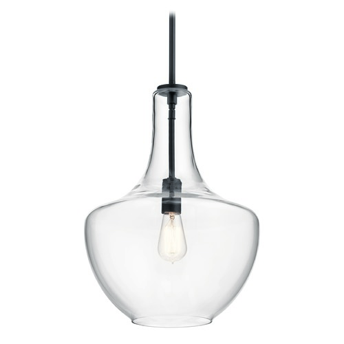 Everly 19.75-Inch High Black Pendant by Kichler Lighting