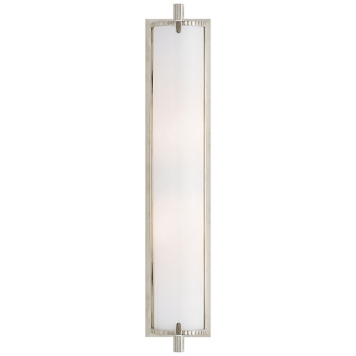 Thomas OBrien Calliope Tall Bath Light in Nickel by Visual Comfort Signature