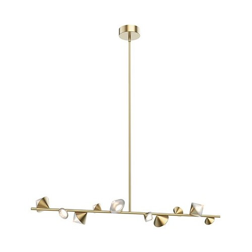 Kuzco Lighting Geode Brushed Gold LED Linear Light by Kuzco Lighting LP50851-BG