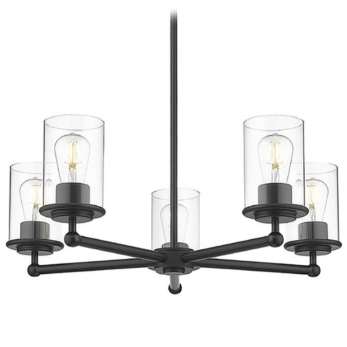 Z-Lite Thayer Matte Black Chandelier