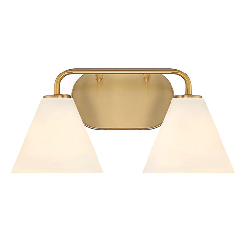 Savoy House Savoy House Lighting Blair Warm Brass Bathroom Light 8-2988-2-322