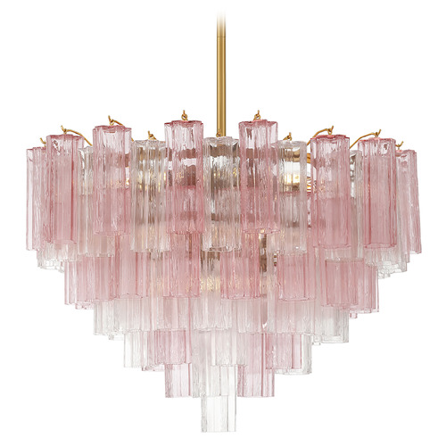Crystorama Lighting Addis Aged Brass Chandelier