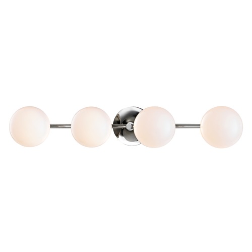 Hudson Valley Lighting Fleming 4-Light Bath Light in Polished Nickel by Hudson Valley Lighting 4744-PN