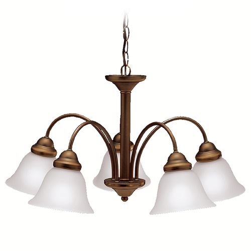 Kichler Lighting Wynberg 5-Light Downlight Chandelier in Olde Bronze by Kichler Lighting 2093OZ