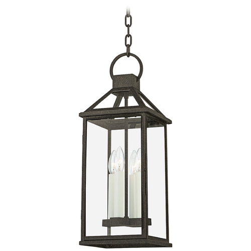 Troy Lighting Troy Lighting Becki Owens Sanders French Iron Outdoor Hanging Light F2749-FRN