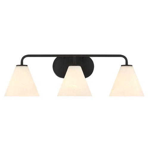 Savoy House Savoy House Lighting Blair Matte Black Bathroom Light 8-2988-3-BK