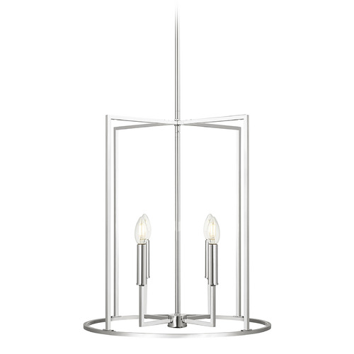 Meridian Chrome Pendant Light