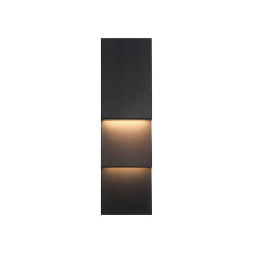Nanton 19-Inch LED Outdoor Wall Light in Sand Black by Eurofase