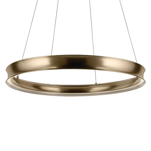 Kichler Lighting Larousse 39.50-Inch LED Chandelier in Champagne Bronze by Kichler 52747CPZLED