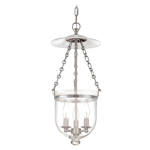 Hudson Valley Lighting Hampton Pendant in Polished Nickel by Hudson Valley Lighting 252-PN-C1