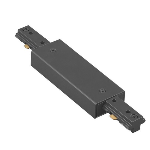 Black J Track Power Feedable I Connector by WAC Lighting