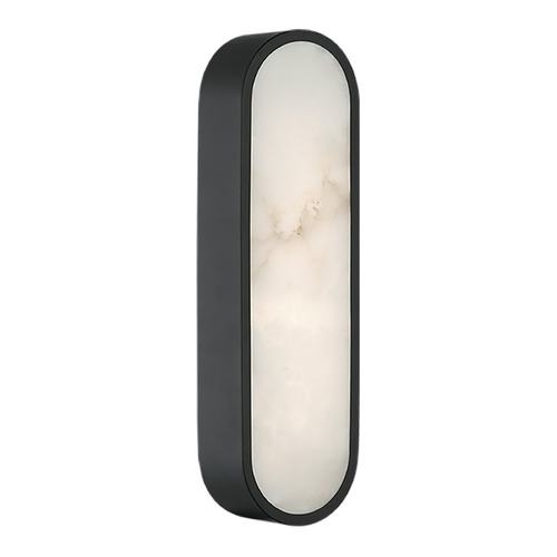 Marblestone Matte Black LED Sconce by Matteo Lighting