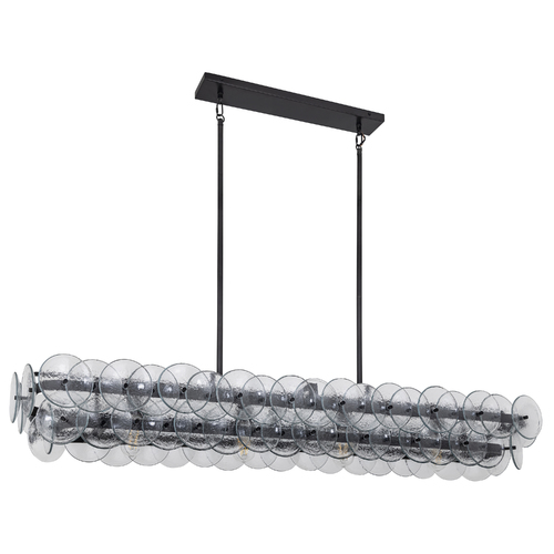 Loren 54-Inch Linear Chandelier in Gunmetal by Maxim Lighting