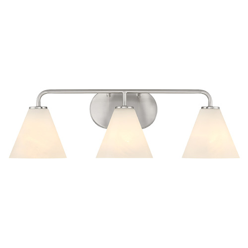 Savoy House Lighting Blair Satin Nickel Bathroom Light