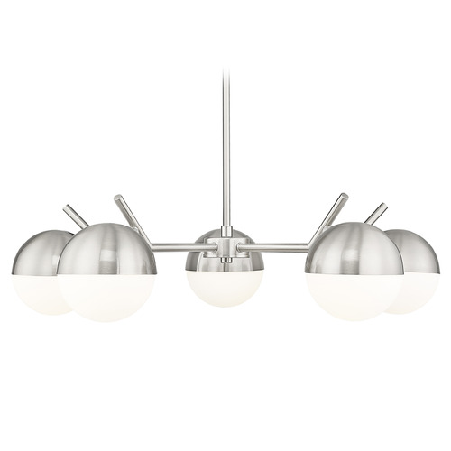 Z-Lite Realm Sphere Brushed Nickel Chandelier