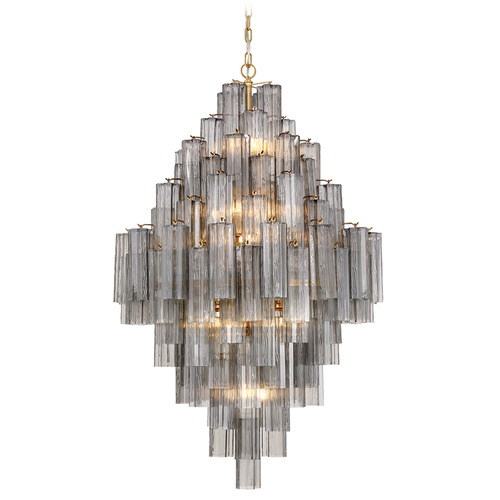 Crystorama Lighting Crystorama Lighting Addis Aged Brass Chandelier ADD-319-AG-SM
