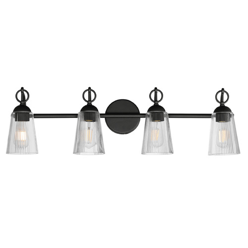 Maxim Lighting Jackson Hole Black Bathroom Light