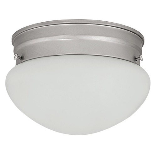 Capital Lighting Scott 7-Inch Matte Nickel Flush Mount by Capital Lighting 5356MN