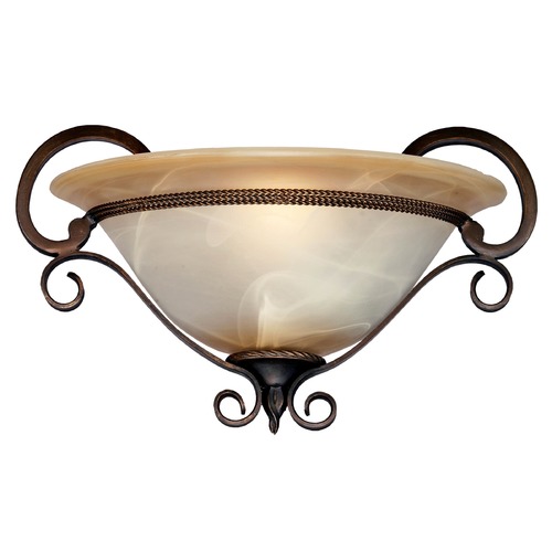 Golden Lighting Meridian Golden Bronze Sconce