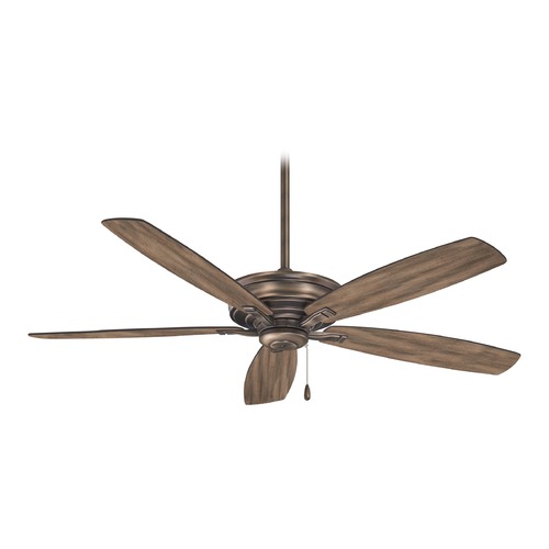 Kafe 52-Inch Fan in Heirloom Bronze by Minka Aire