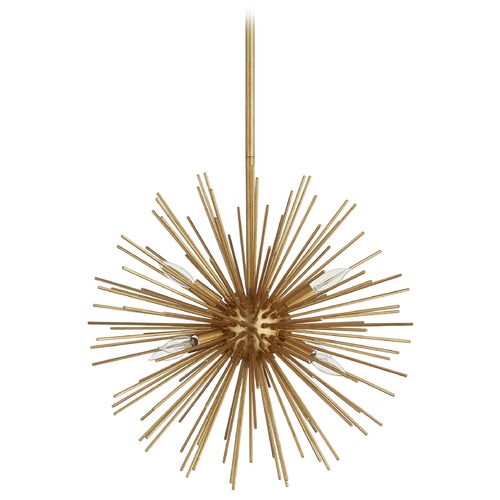 Quorum Lighting Electra Gold Leaf Pendant by Quorum Lighting 600-6-74