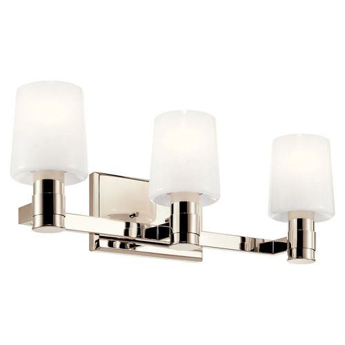 Kichler Lighting Adani 24-Inch Vanity Light in Polished Nickel by Kichler Lighting 55176PN