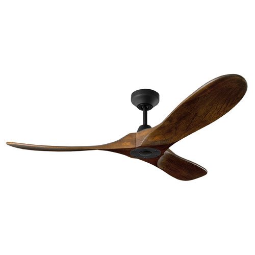 Visual Comfort Fan Collection Maverick Smart 52 Midnight Black Ceiling Fan Without Light