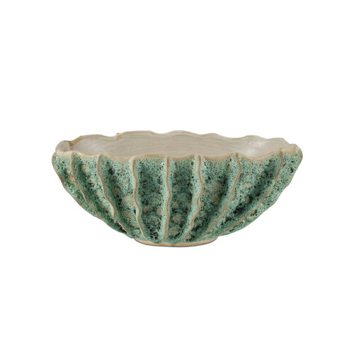 Currey and Company Lighting Sunken Boat Bowl in Moss Green by Currey & Company 1200-0962