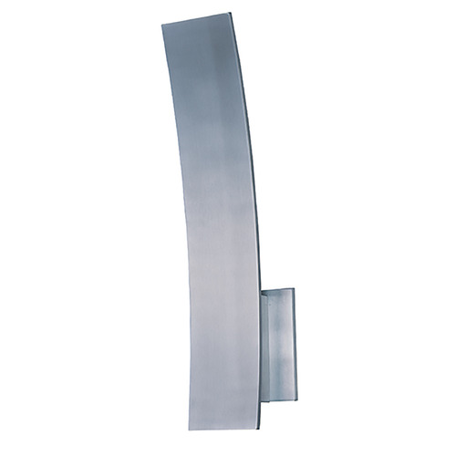 ET2 Lighting Alumilux Prime LED Outdoor Wall Sconce in Aluminum by ET2 Lighting E41307-SA