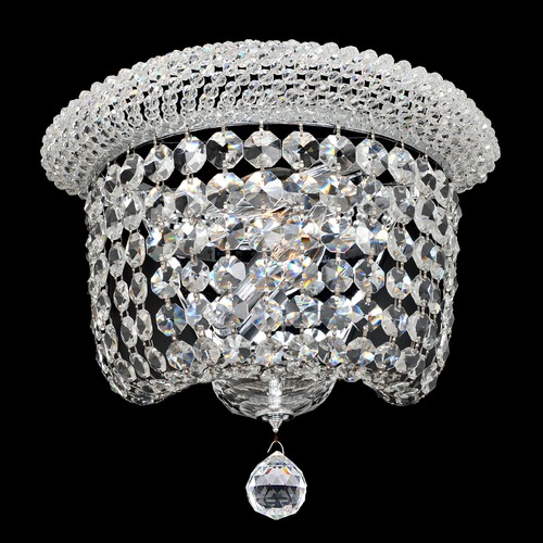 Allegri Crystal Napoli Chrome Sconce