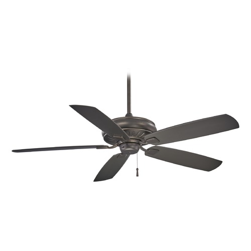 Sunseeker 60-Inch Fan in Smoked Iron by Minka Aire