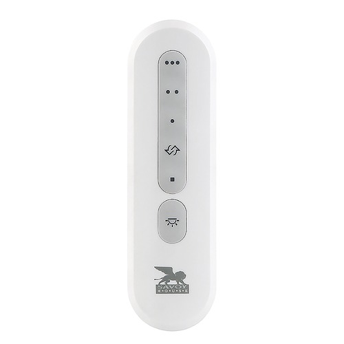 Universal Remote for AC Fan Motor in White by Savoy House