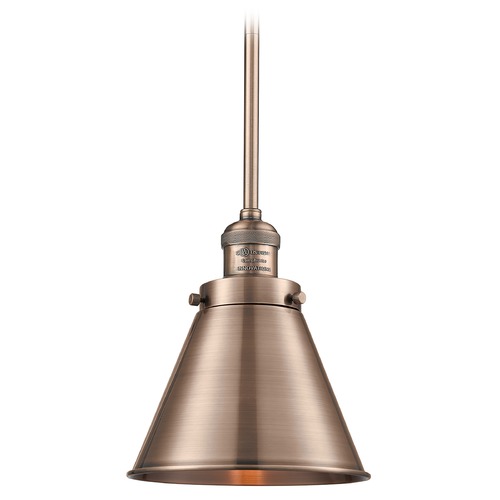 Appalachian Antique Copper Mini Pendant by Innovations Lighting